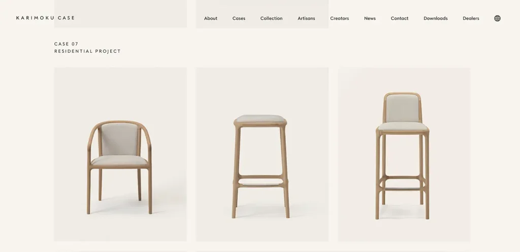 karimoku,webサイト100選